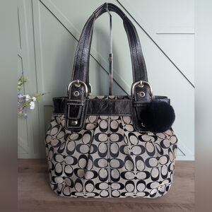 Coach Soho Pleated Signature Tote